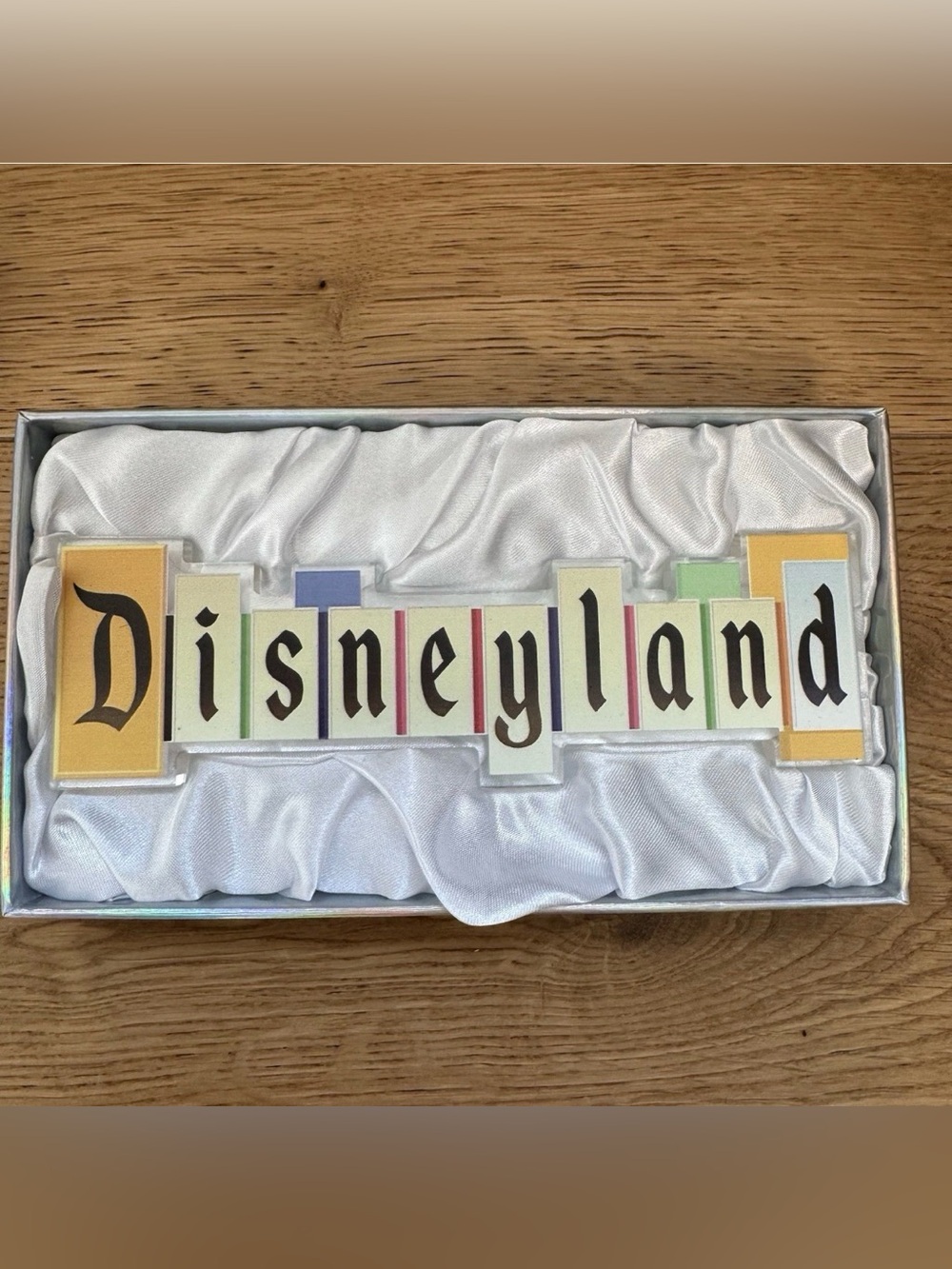 ARRIBAS BROTHERS HERITAGE COLLECTION DISNEY DISNEYLAND GLASS MARQUEE